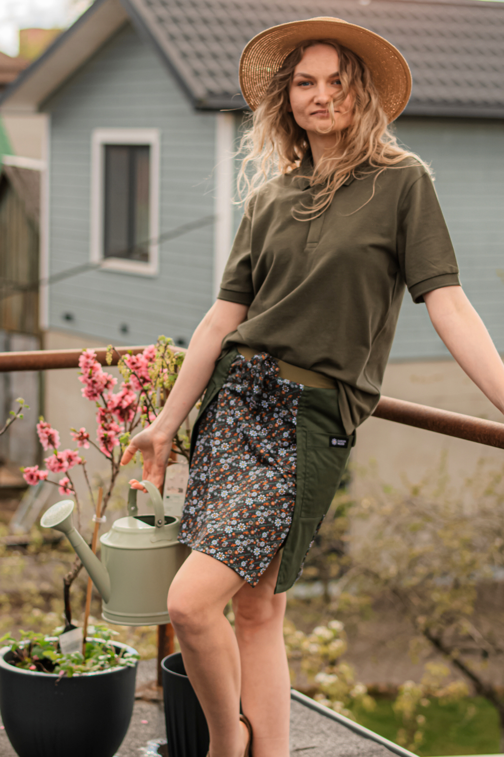 Skirt with shorts