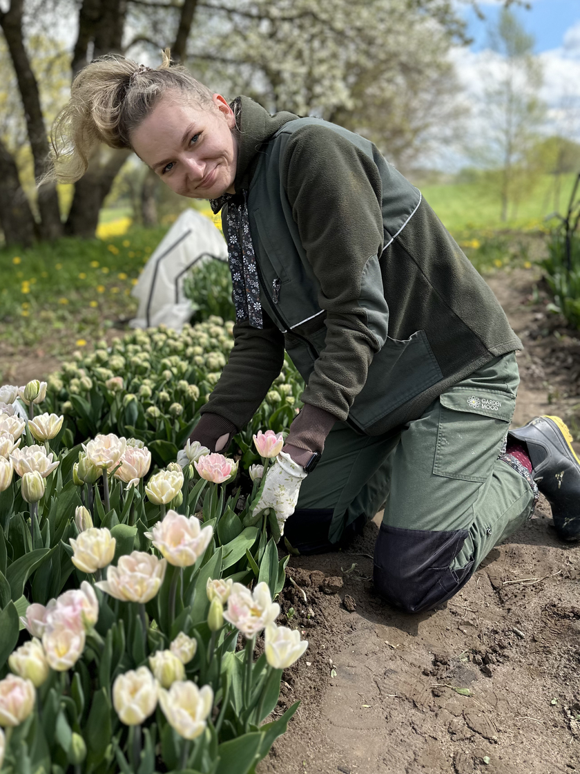 Garden hoodie with pockets