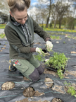 Garden hoodie with pockets