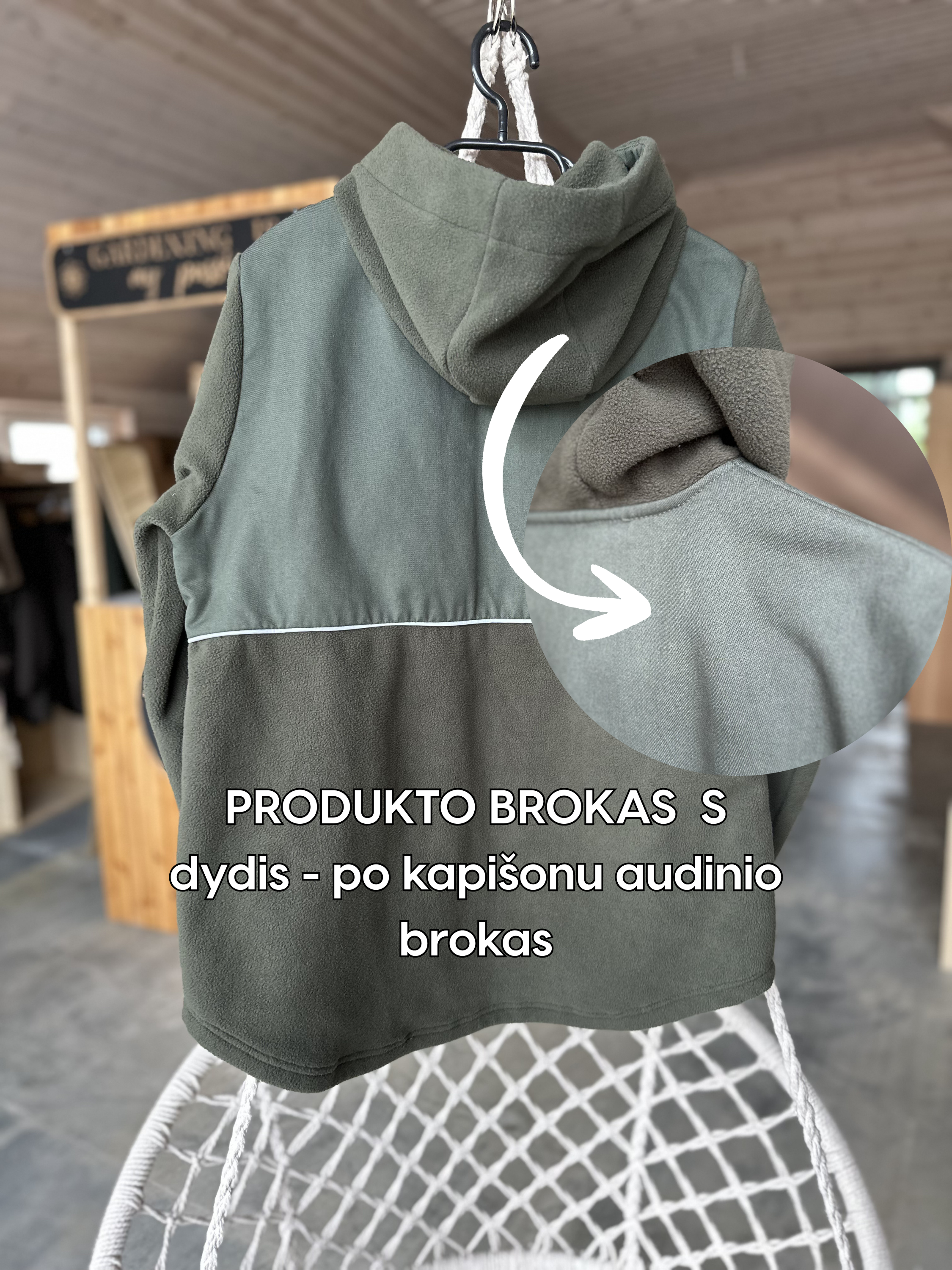Garden hoodie with pockets