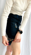 Garden shorts (tool pockets, adjustable length and waist) blue - S