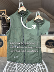 Reversible garden vest with pockets