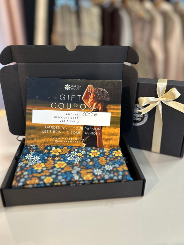 Gift coupon + small gift