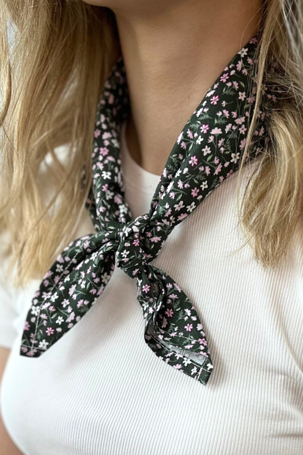 Floral scarf