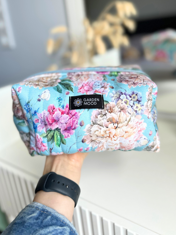 Cosmetic bag "Hydrangeas"