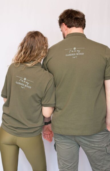 T-shirt (short sleeves, unisex) "Garden Mood 24/7"