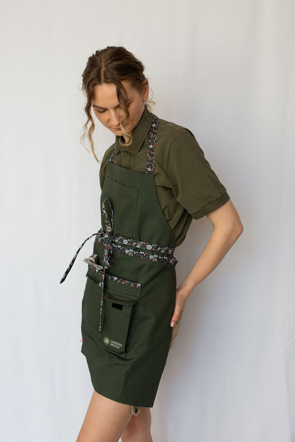 スカート oll kyoto POKET WIND APRON oll kyoto POCKET sheer apron