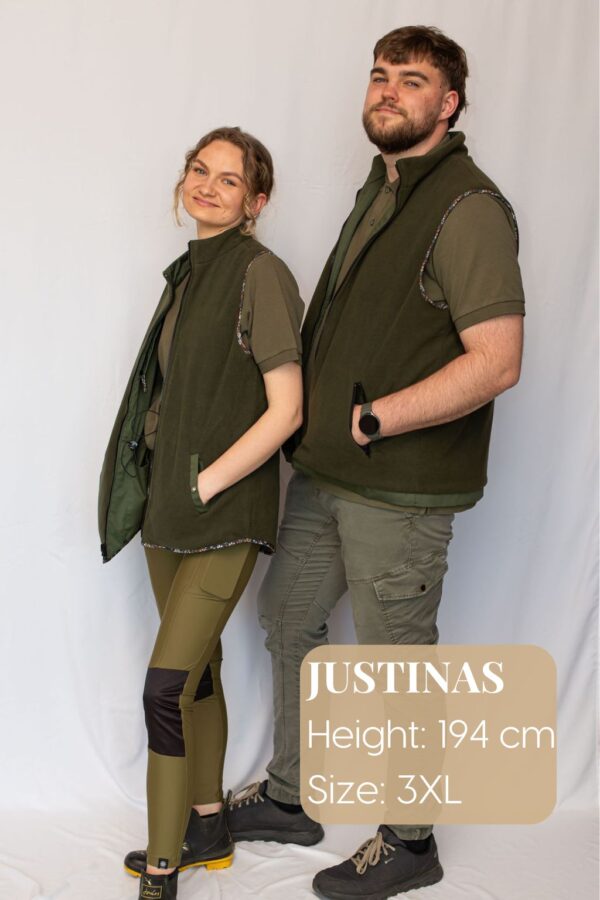 Reversible Men’s Vest (with tool pockets)